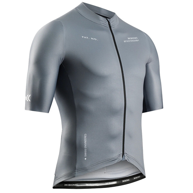 Koszulka rowerowa męska X-bionic Corefusion Ride Jersey Rhino Grey