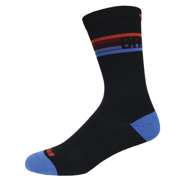 Tempo knit in crew skarpety do biegania czarne - Brooks-Running