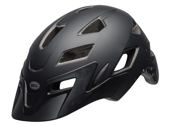 Kask juniorski BELL SIDETRACK matte black silver fragments roz. Uniwersalny (50–57 cm)