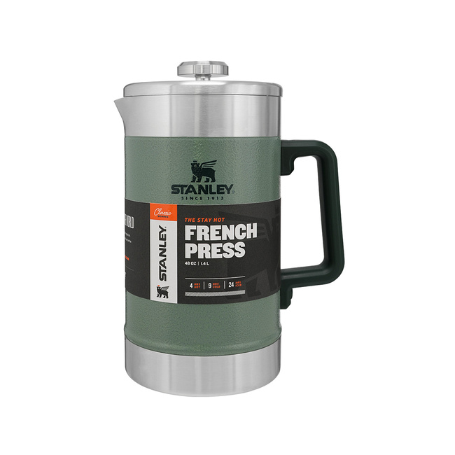 French Press turystyczny 1,4L Hammertone Green Stanley