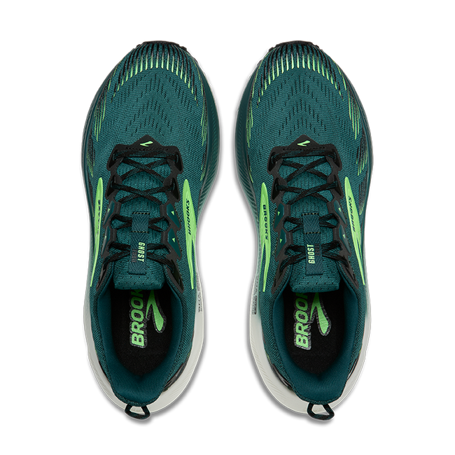 Buty do biegania Męskie Ghost Trail w Teren Ciemnozielone