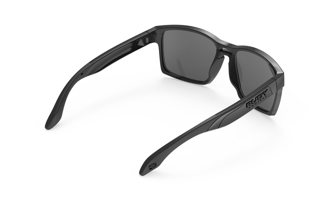 Okulary Rudy Project Spanair 57 Black Gloss - Smoke Black