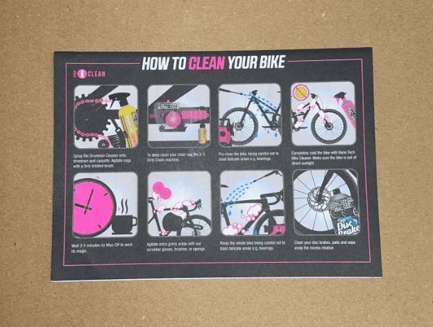 Muc-Off Instrukcja Do Mycia Roweru Bicycle Cleaning Guide