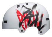 Kask bmx BELL LOCAL matte white scribble roz. M (55–59 cm)