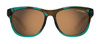 Okulary TIFOSI SWANK POLARIZED blue confetti (1 szkło Brown 15,4% transmisja światła)