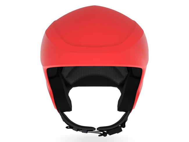 Kask zimowy GIRO STRIVE MIPS matte red + ochrona szczęki roz. M (55.5-57 cm)