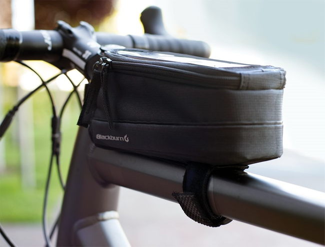 Torba na telefon BLACKBURN LOCAL PLUS TOP TUBE BAG wodoodporna czarna