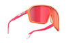 Okulary Rudy Project SPINSHIELD MANDARIN FADE CORAL MATTE - MULTILASER RED