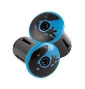 Korki do kierownicy LIZARDSKINS Road Bar End Plugs - Sky Blue para