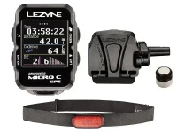 Licznik rowerowy LEZYNE Micro Color GPS HRSC Loaded (w zestawie opaska na serce + czujnik prędkości/kadencji)