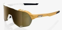 Okulary 100% S2 Peter Sagan LE White Gold - Soft Gold Multilayer Mirror Lens